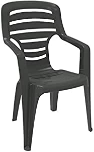 sillas de plástico con brazos
