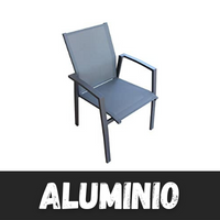 sillas de aluminio