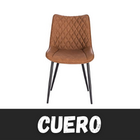 sillas de cuero
