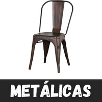 sillas metálicas